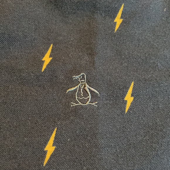 Original Penguin lightning bolt button down. Size XL. - Picture 3 of 11